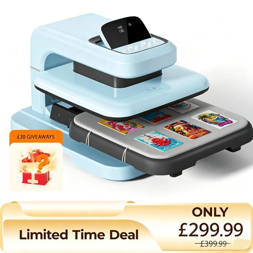 Auto heat press machine - heat,