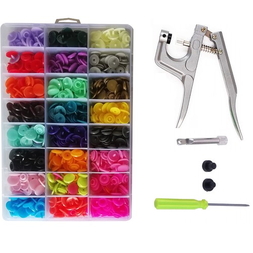 Plastic snaps buttons - plastic,