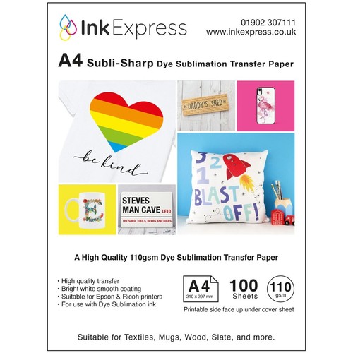 110gsm dye sublimation heat - 110gsm,