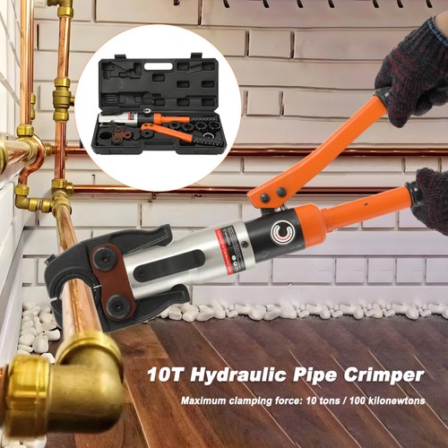 10t hydraulic pipe crimper - 10t,